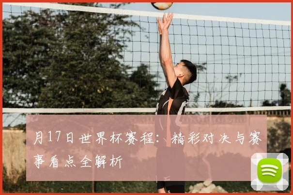 月17日世界杯赛程:精彩对决与赛事看点全解析